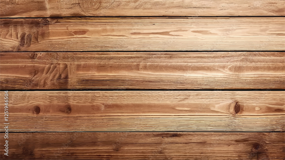 Fototapeta premium Wood planks vector background. Wooden surface background. Wooden wall Background. Wooden texture background. 