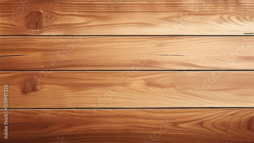 Wood planks vector background. Wooden surface background. Wooden wall Background. Wooden texture background. 