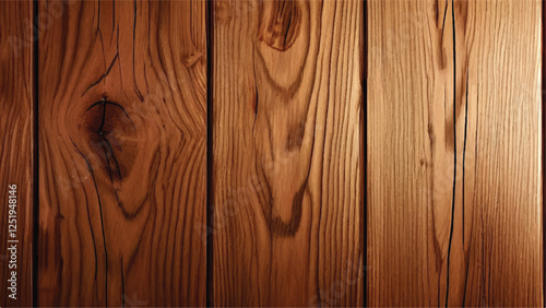 Wood planks vector background. Wooden surface background. Wooden wall Background. Wooden texture background. 