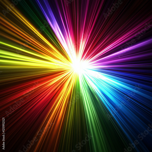abstract rainbow background