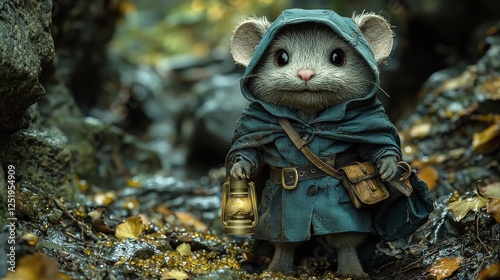 Enchanted Forest Mouse: A Whimsical Journey Through Autumn Woods