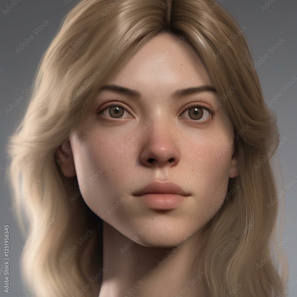 A highly detailed, hyper-realistic close-up portrait of an AI-generated human face. This digital artwork features lifelike skin textures, expressive eyes, and natural lighting. A highly detailed, hyper-realistic close-up portrait of an AI-generated human face. This digital artwork features lifelike skin textures, expressive eyes, and natural lighting.