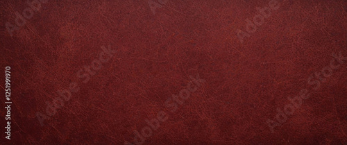 Red leather textured background with a grunge and vintage feel