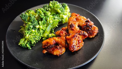Fait maison - Poulet gingembre et miel