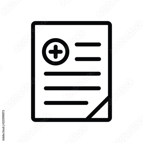 Medical Report Icon