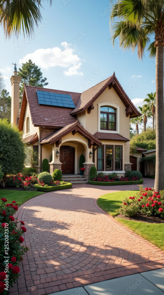 Victorian-Style Single-Story Home – Classic Charm with Modern Solar Sustainability Victorian-Style Single-Story Home – Classic Charm with Modern Solar Sustainability