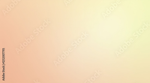 A Pure Gradient Transition from Soft Coral to Pale Yellow photo