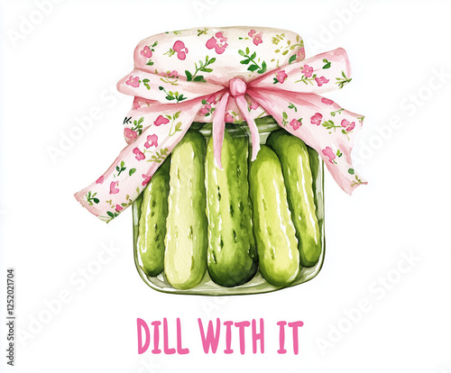 Pretty Pickles in a Jar - Dill with It photo