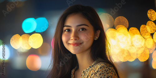 Portrait of Female Employee with Confident Expression