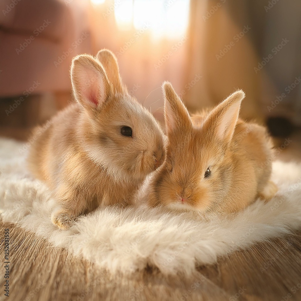 Fototapeta premium cute bunnies