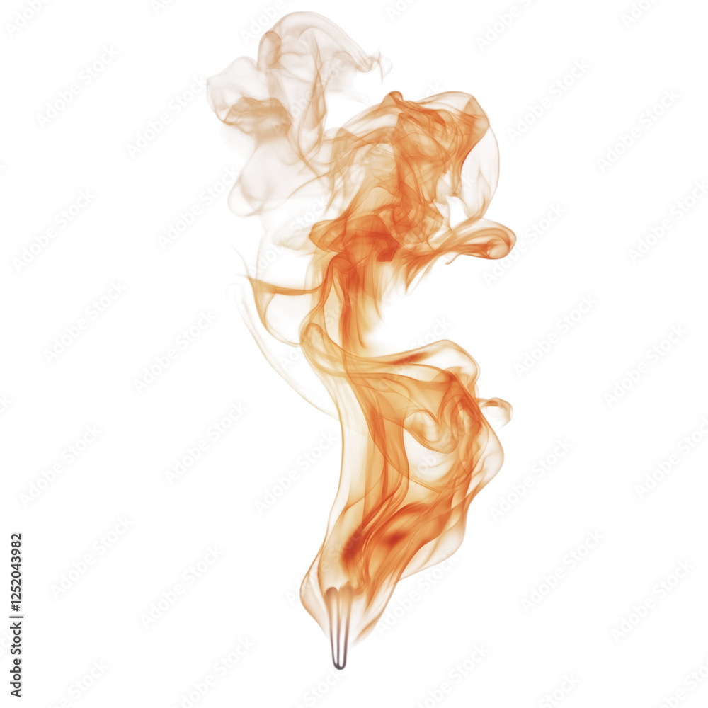 Woman in a Flowing Dress with Fast Burning Flame from a Matchstick Isolated on Transparent Background Woman in a Flowing Dress with Fast Burning Flame from a Matchstick Isolated on Transparent Background