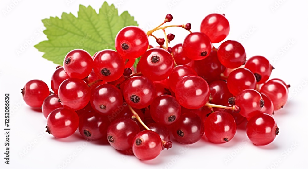 a bunch of red berries with green leaves a bunch of red berries with green leaves