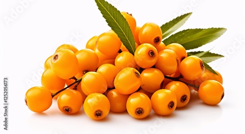 a pile of orange berries