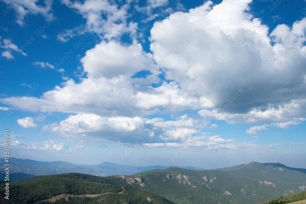 Endless cloudy skies at Mt Evans Colorado Endless cloudy skies at Mt Evans Colorado