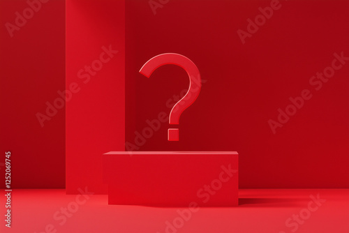 red question mark