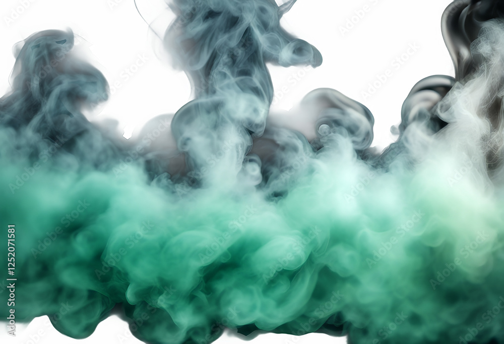 place render pattern blue studio steam stage background grunge blank searchlight green spotlight gas poison abstract scene neon floor concept light texture fog design show wall mist black smog