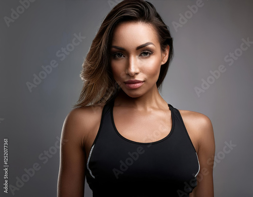 Portrait de Femme athlétique
