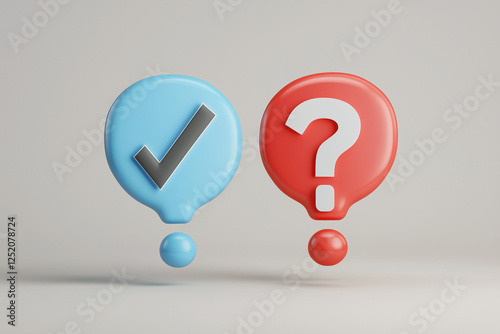 red question mark
