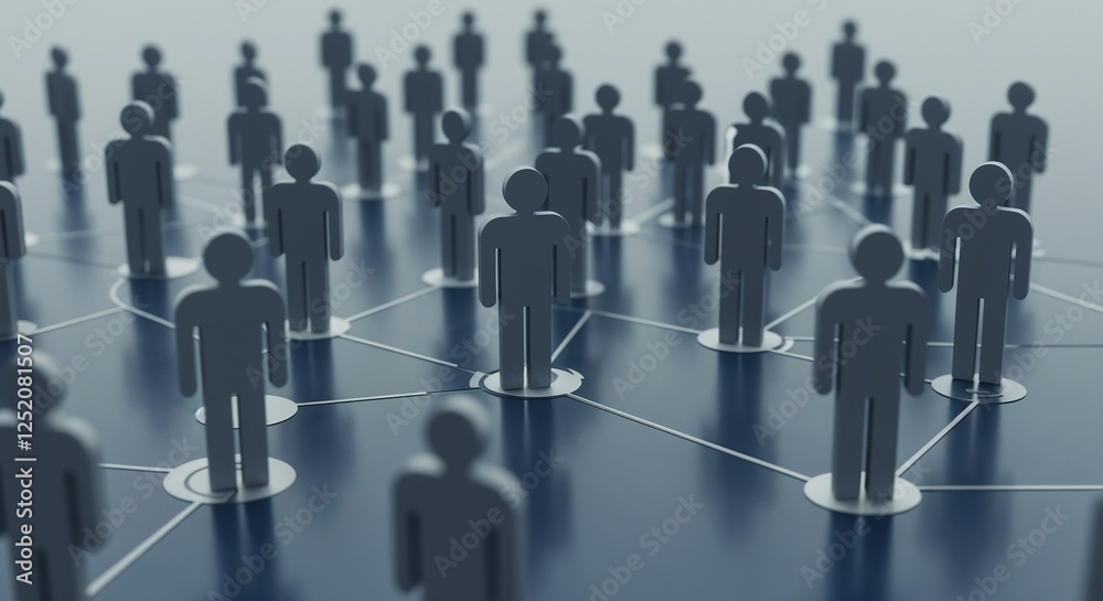 An abstract conceptual depiction of interconnected figures symbolizing a network of social or organizational connections, bringing focus to collaboration and interaction among individuals.
An abstract conceptual depiction of interconnected figures symbolizing a network of social or organizational connections, bringing focus to collaboration and interaction among individuals.