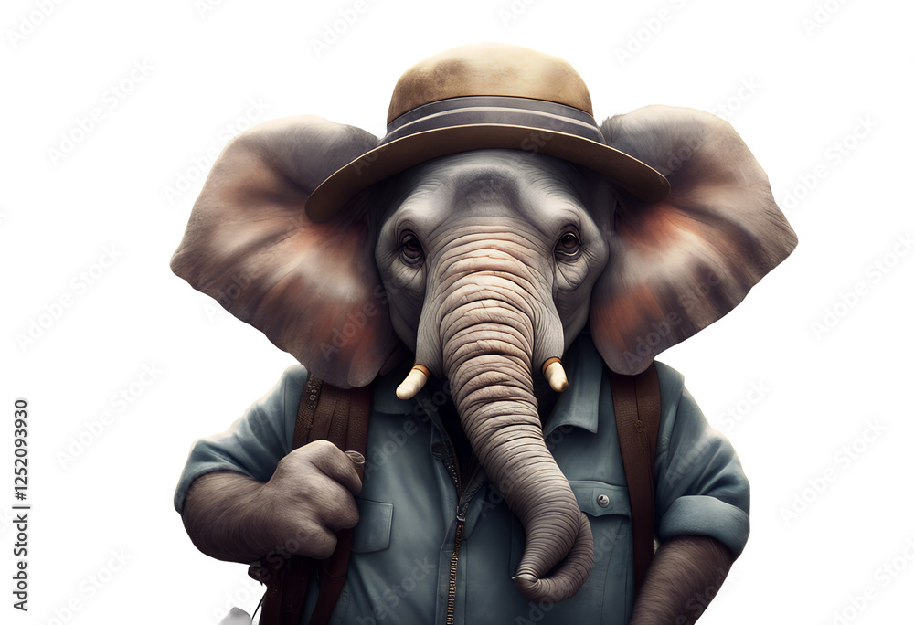 anthropomorphic breed modern goggles animals art illustration face fashion elephant animal beautiful puppy funny cute background eyeglass hipster retro happy vignetting smiling vintage poster pop