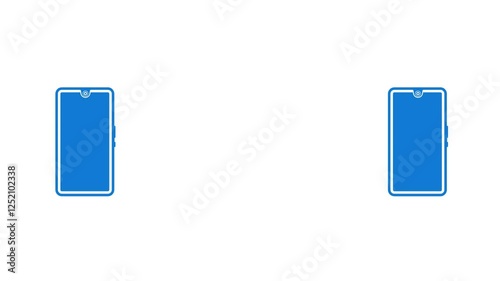 Money Transfer Showing Digital Transactions on White Background