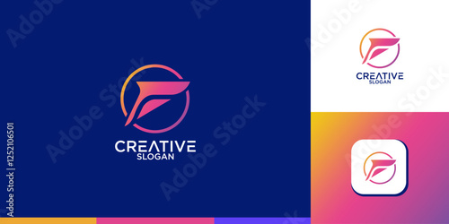 Free Download Alphabet letter icon logo F
 - GFXLoad