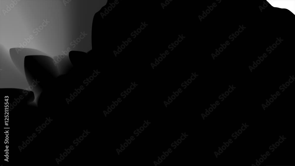 Washes of black watercolor fading into a wet white layer, ethereal abstract painting animation pattern soft cool nice motion dynamic modern 3D rendering 4K footage. Washes of black watercolor fading into a wet white layer, ethereal abstract painting animation pattern soft cool nice motion dynamic modern 3D rendering 4K footage.