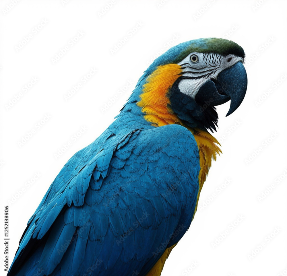 Obraz premium blue and yellow macaw ara ararauna