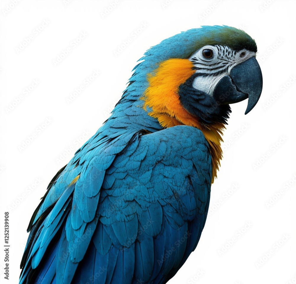 Obraz premium blue and yellow macaw