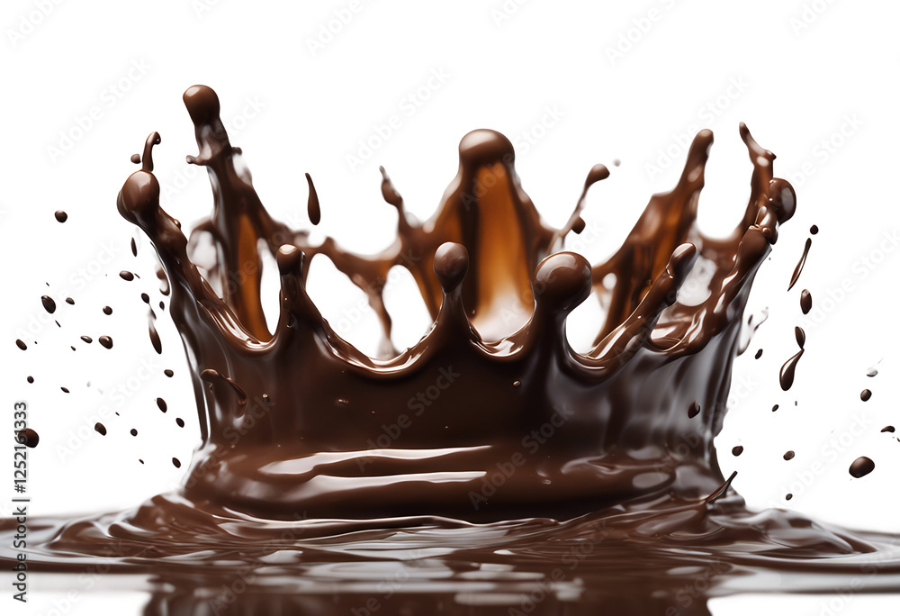splash liquid falling ripples closeup chocolate drink background dairy ripple photorealistic dessert milkshake sweet pool drop artwork crown smoothie cocoa white splashing circular illustration milk
