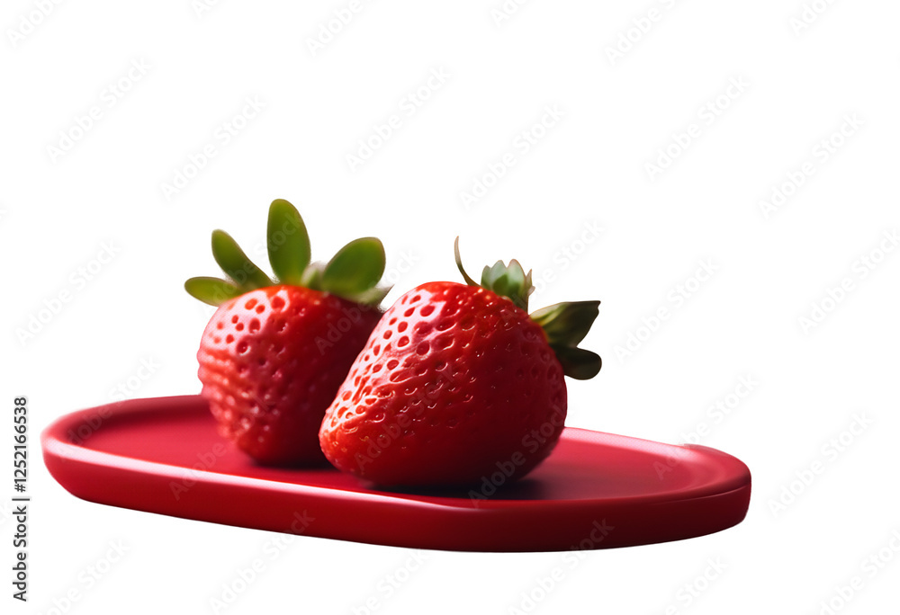 fresh anthocyanin space vibrant table banner organic minimalism healthy diet fruit raw background green ripe wall copy product red bright empty minimal strawberry antioxidant benefit blank concept