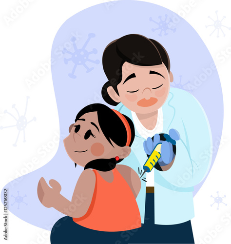 Vaccination: The Importance of Immunizing Children Against Diseases - nurse vaccinating a girl photo