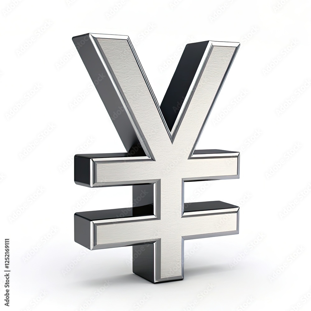 Obraz premium yen sign icon