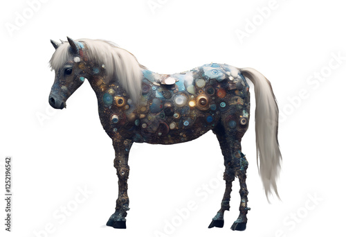Obraz na płótnie white park home lifestyle neural field pony pasture happy exercise farm animal background landscape face beautiful art young natural cute nature network purebred portrait little physical horse funny w salonie