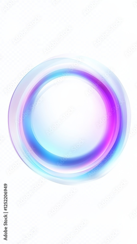 abstract multicolored circular design with gradient hues, modern digital art concept