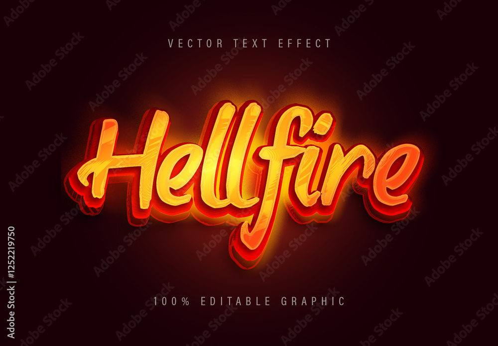 Fire Burning Text Effect Stock Template | Adobe Stock