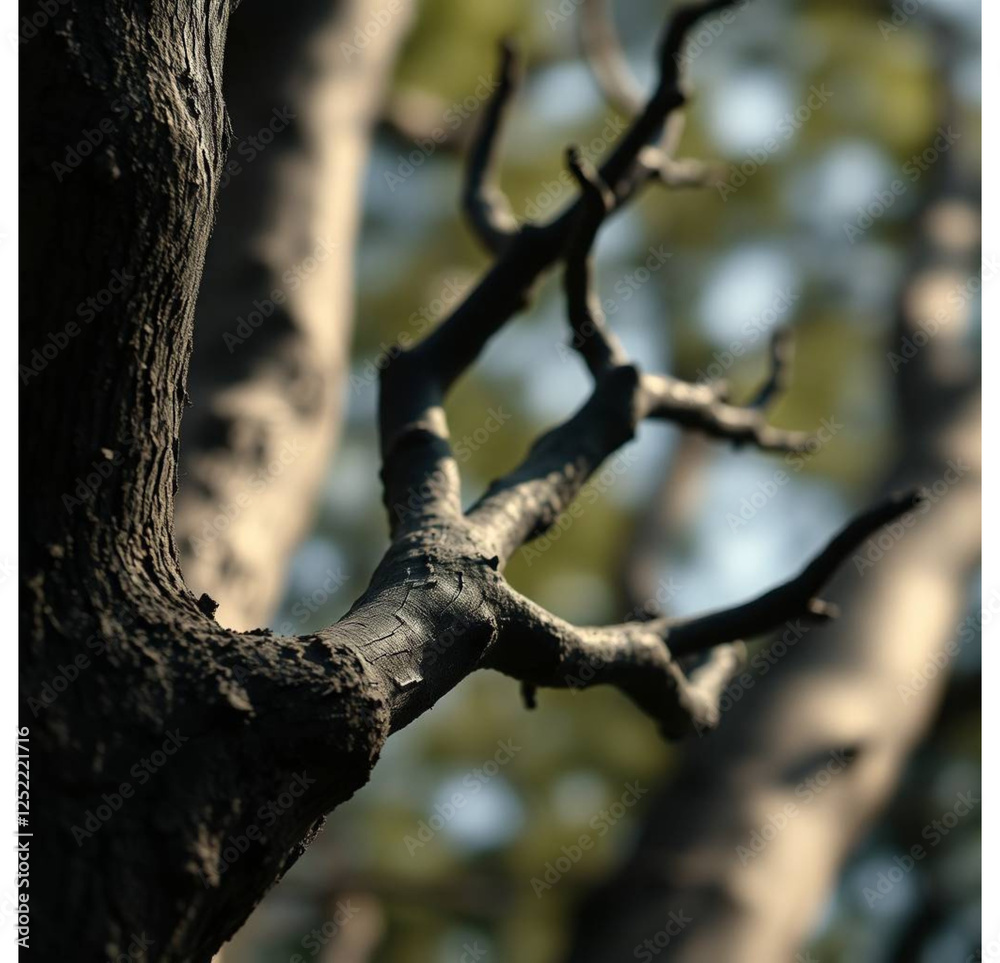 Fototapeta premium dead tree branches