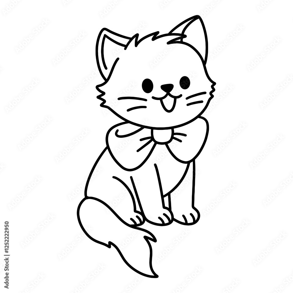 cute cat icon illustration cute cat icon illustration