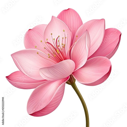 pink lotus flower