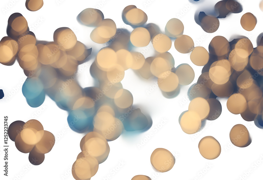 fresh glittering party new vibrant star soft shine glow orange holiday lit sparkle illumination abstract background shiny illuminated bokeh defocused blue gold lights pattern spot concept smooth off