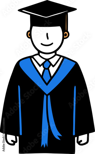 graduation illustration