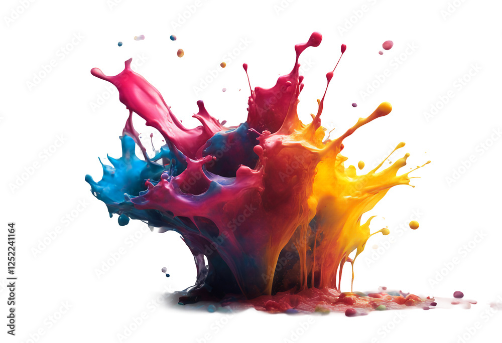high-coloured blending background pigment transparent creativity paint texture brush mixture expression vibrant art abstract rainbow colours isolated canvas spectrum colourful palette splash hue