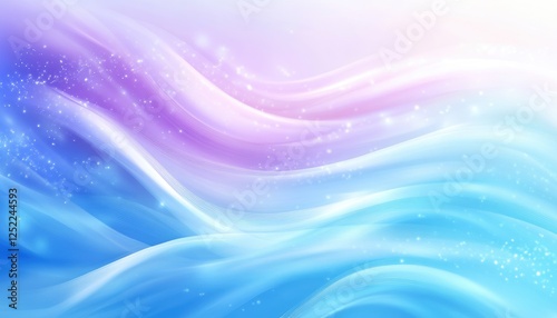 Abstract Dreamscape:  A mesmerizing blend of soft, ethereal blue and pink hues creates a dreamy and romantic atmosphere.  The waves of color seem to dance and shimmer.