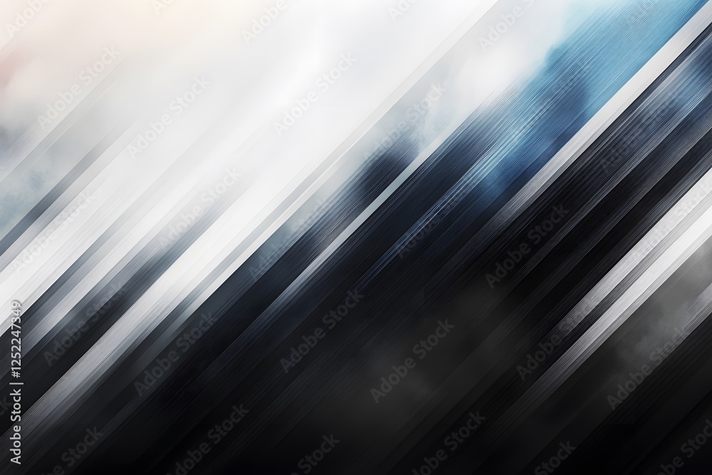 Futuristic blue light lines create an abstract digital backdrop Futuristic blue light lines create an abstract digital backdrop