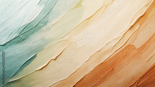 Abstract Textured Paint Swirl Color Gradient