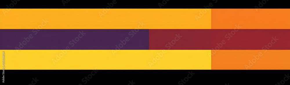 Naklejka premium Abstract color block design