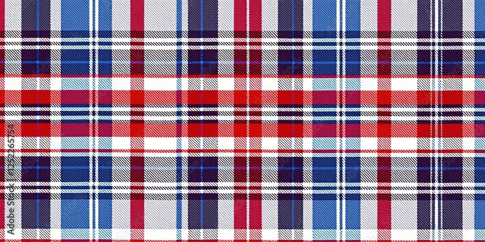 Patriotic Plaid Pattern for Memorial Day Remembrance Patriotic Plaid Pattern for Memorial Day Remembrance