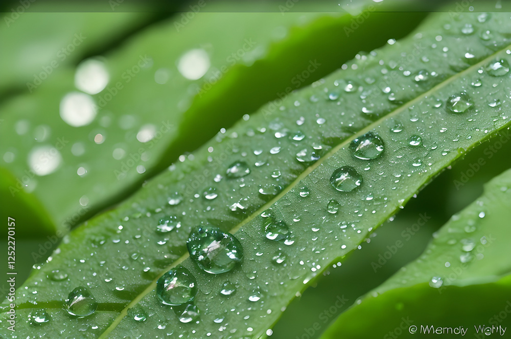 雨上がりの風景 雨上がりの風景