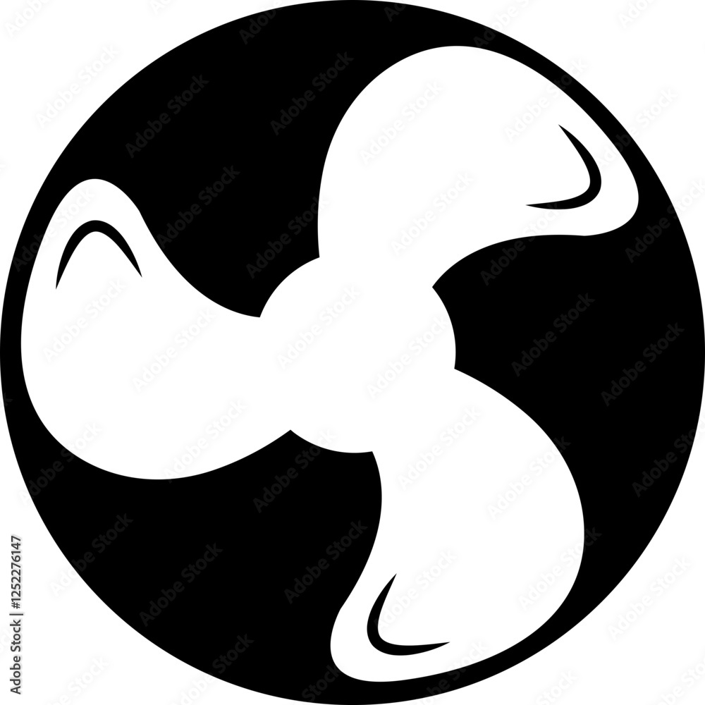 Electric fan icon. Air conditioning heating and cooling black fan bicolor line and flat vector isolated on transparent background. Wind symbol , cold temperature design concepts. Electric fan icon. Air conditioning heating and cooling black fan bicolor line and flat vector isolated on transparent background. Wind symbol , cold temperature design concepts.