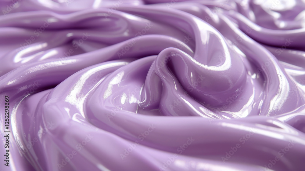 Obraz premium smooth and glossy purple fabric texture, ideal for backgrounds and designs